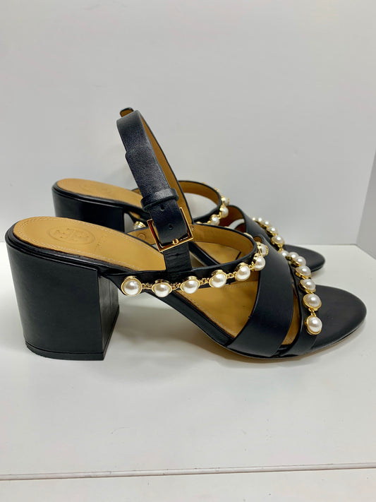 Tory Burch Emmy Pearl Sandals Size 7