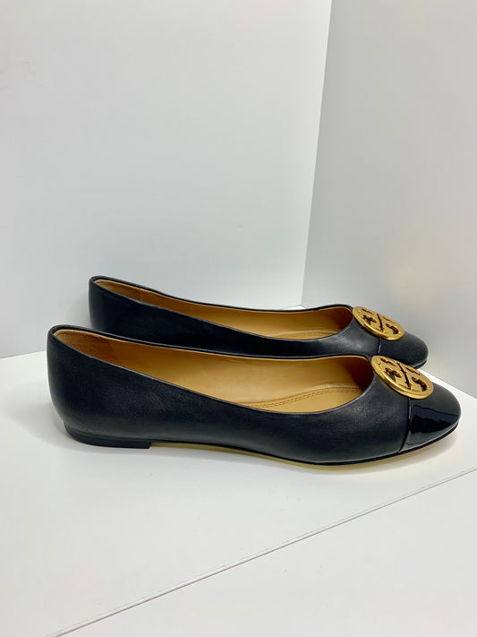 Tory Burch Chelsea Cap-Toe Ballet Flat Size 8.5