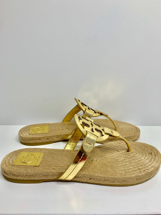 Tory Burch Miller Espadrille Sandal Size 10