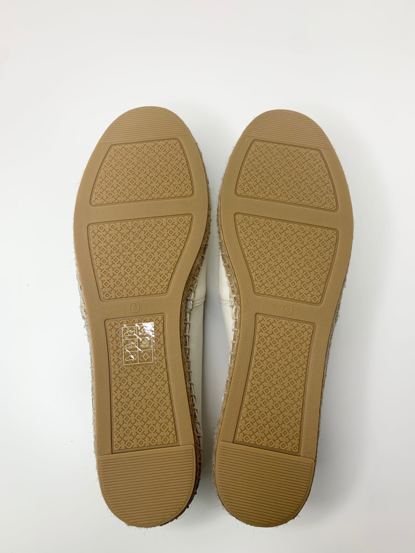 Tory Burch Colorblock Leather Espadrilles Size 8