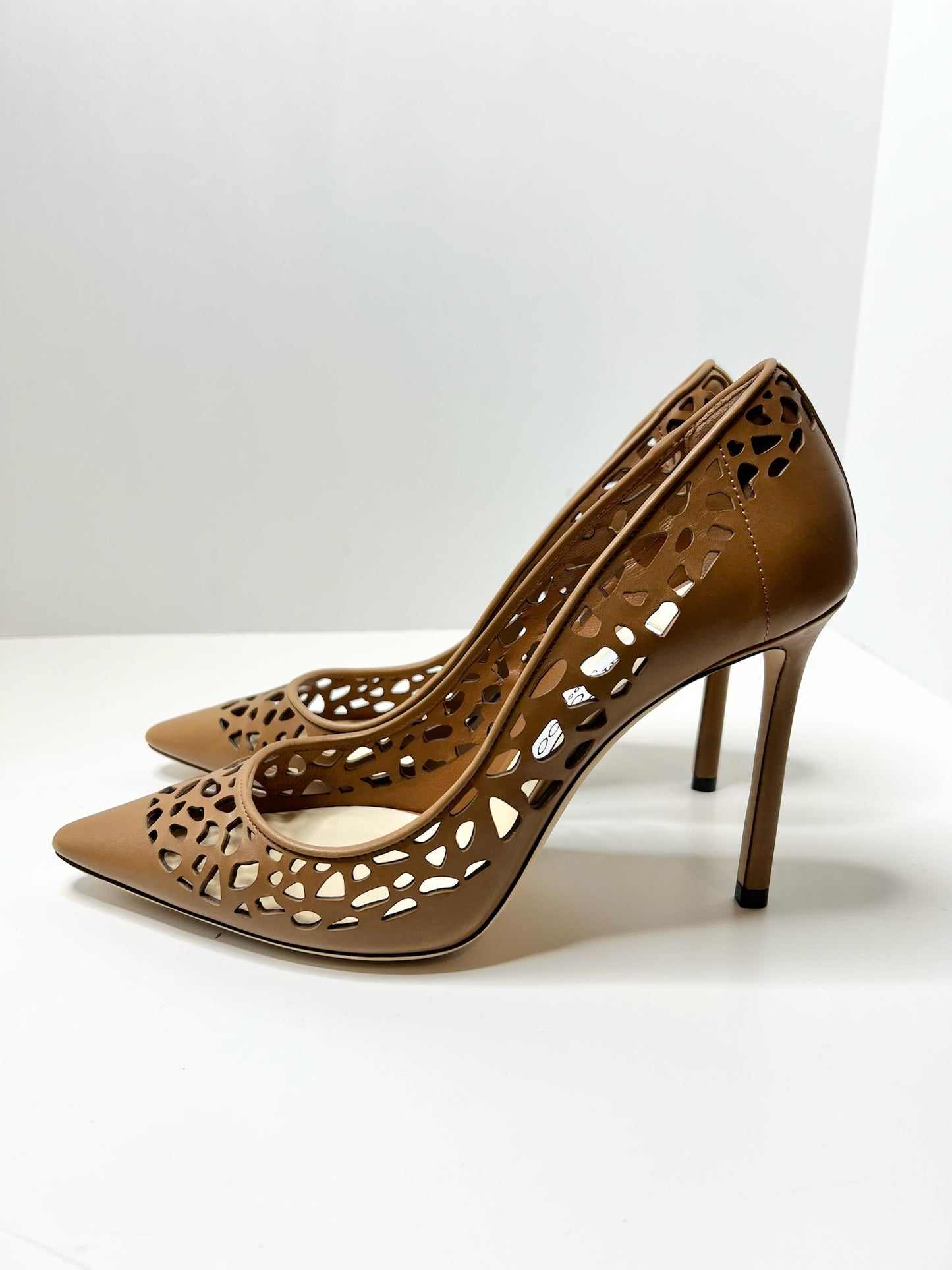 Jimmy Choo Romy Laser Cut Pumps, 38.5