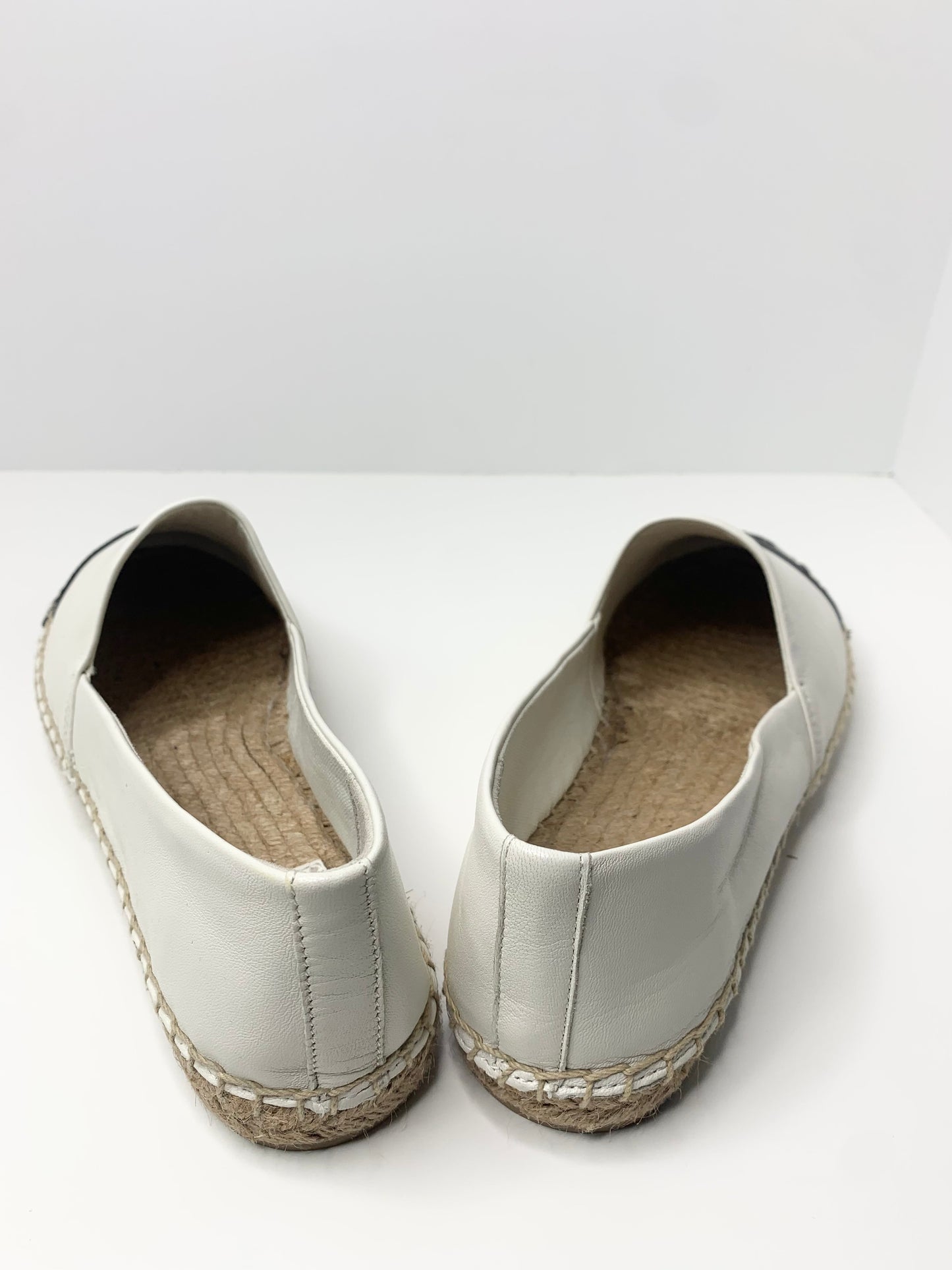 Tory Burch Colorblock Leather Espadrilles Size 8