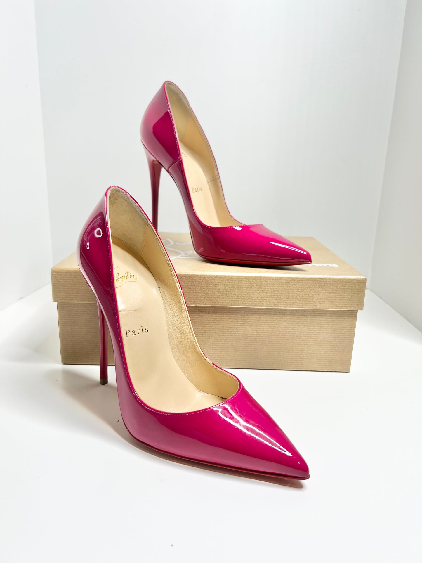 So Kate 120 Patent, Ultra Rose, Size 38