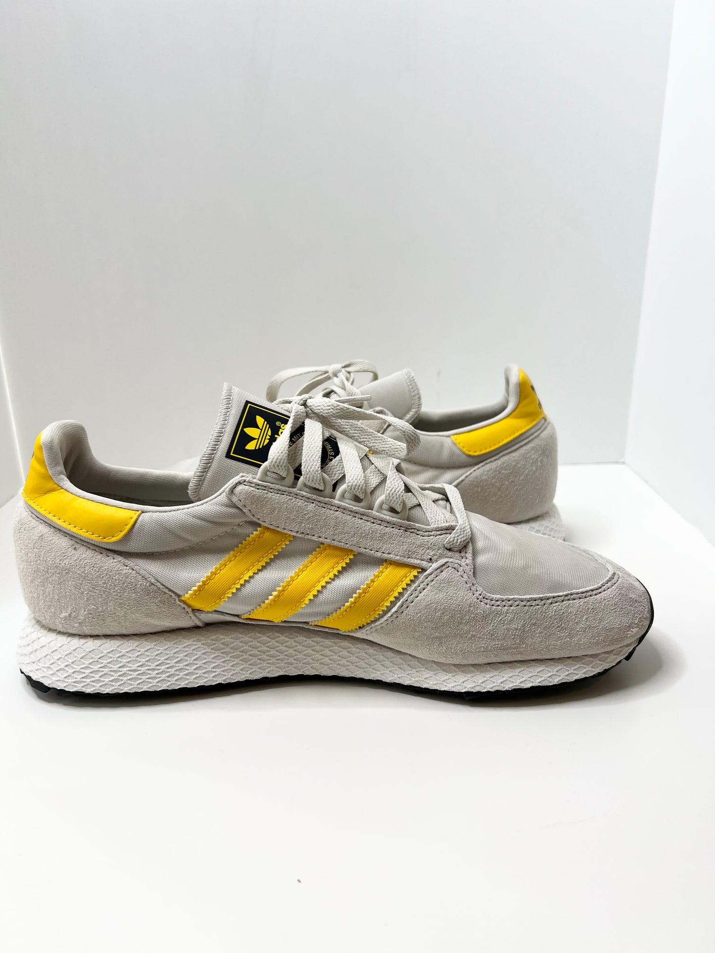 Adidas Men’s Marathon Tech Boost Yellow/Gray Size 11