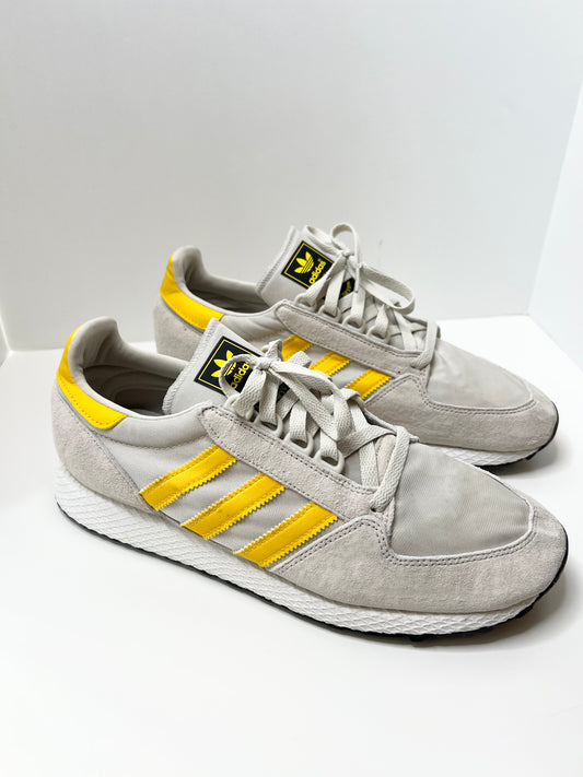 Adidas Men’s Marathon Tech Boost Yellow/Gray Size 11