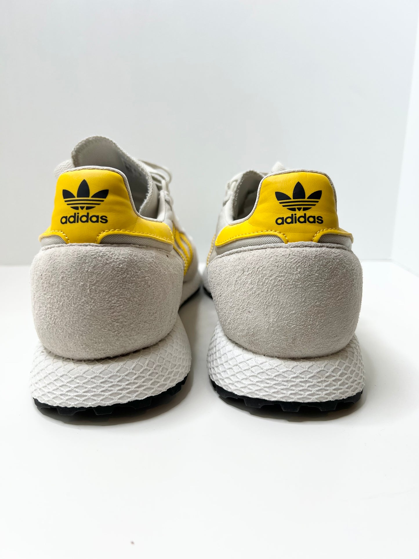 Adidas Men’s Marathon Tech Boost Yellow/Gray Size 11