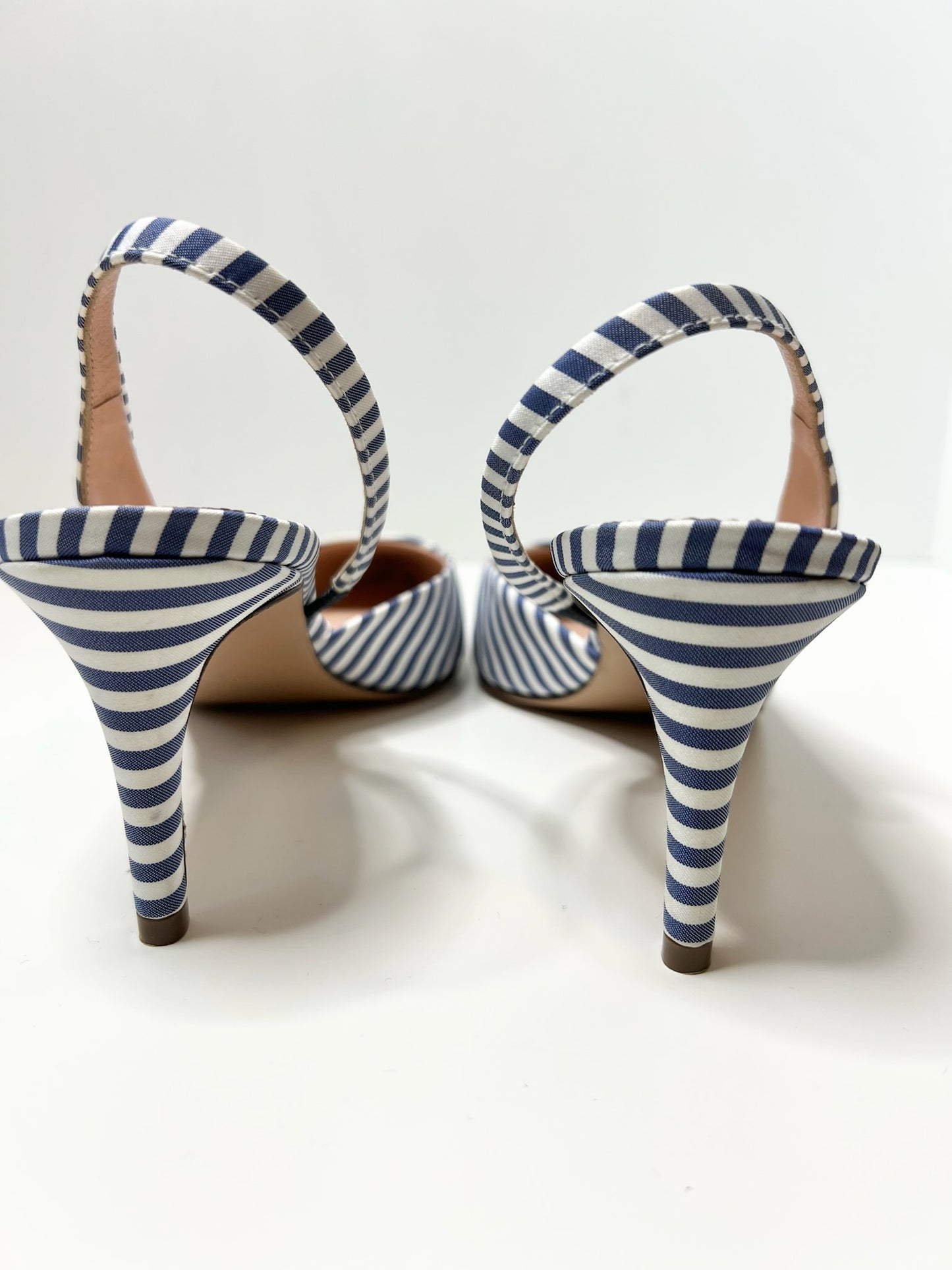 J. Crew Colette Striped Slingback, Size 8.5