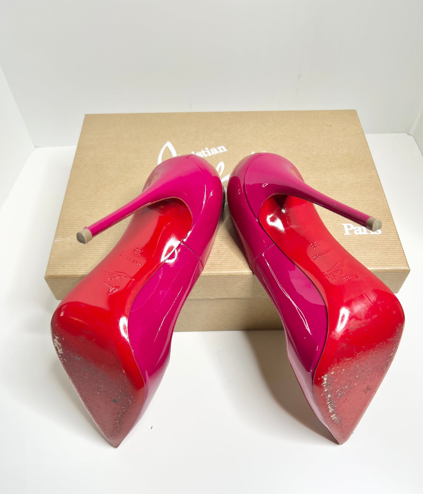 So Kate 120 Patent, Ultra Rose, Size 38