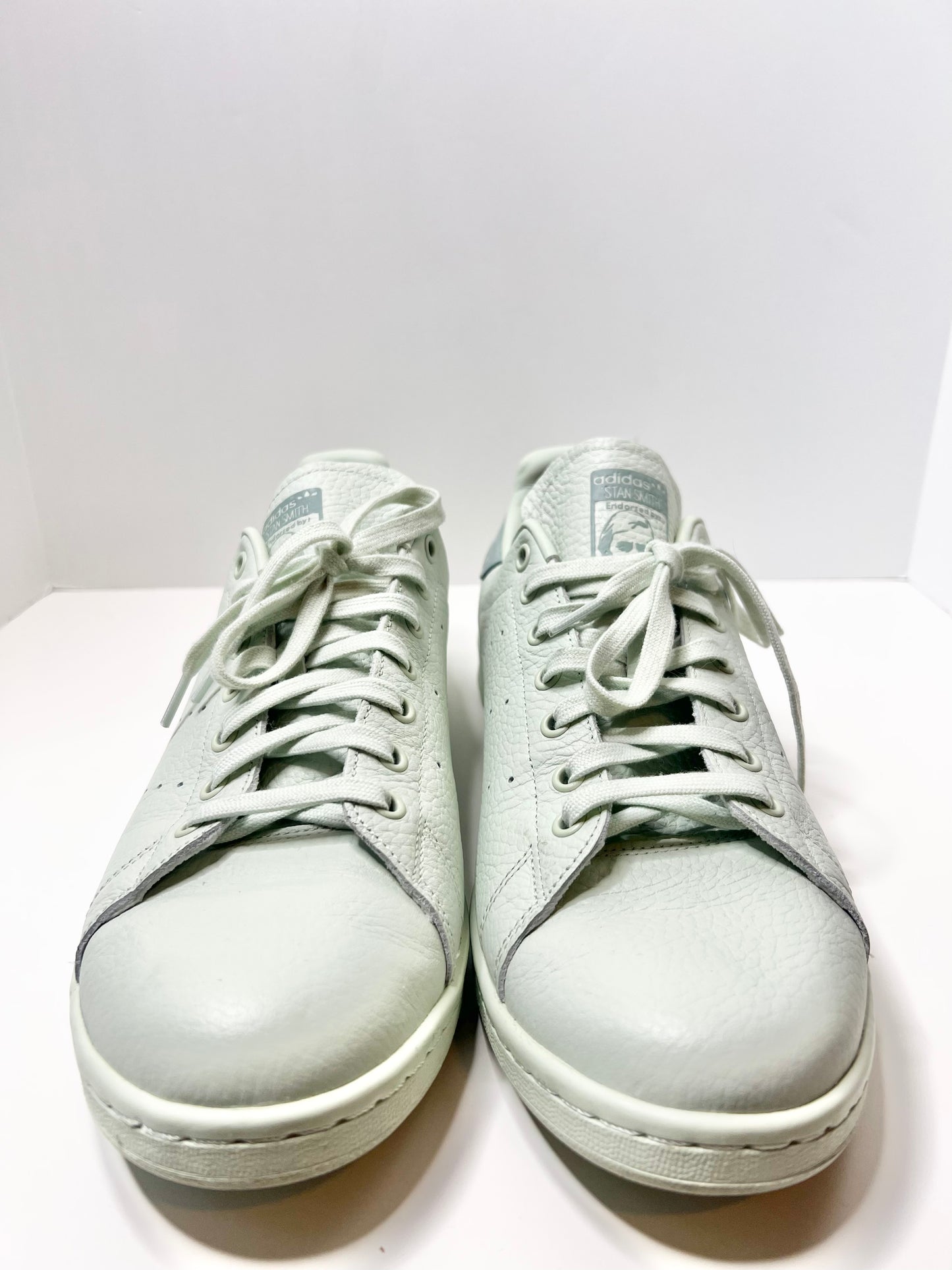 Adidas Stan Smith Green Sneakers, Size 12